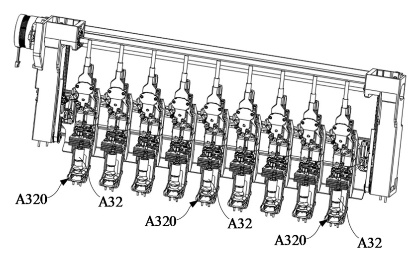 Bambu Lab Patent Shows a Nine-Bay Hotend Rack