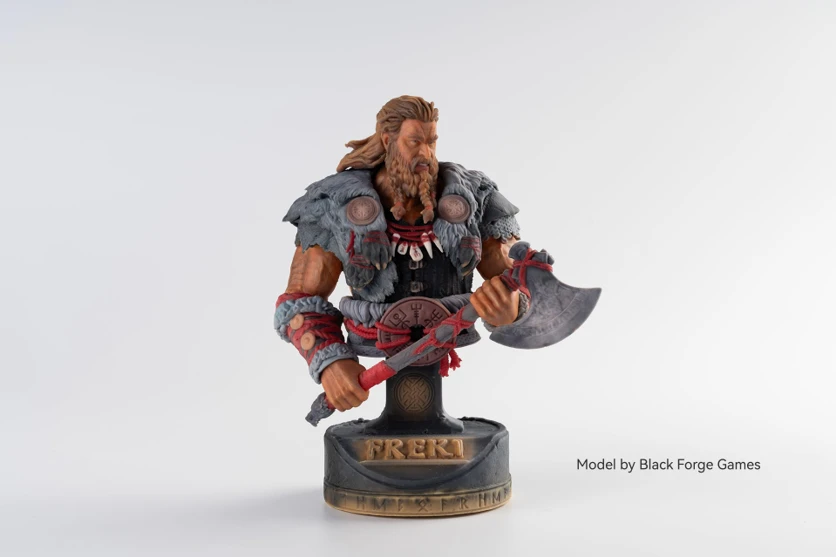 A full-color 3D print from the HeyGears G1X: color built into the object, the one thing nothing else in this comparison does