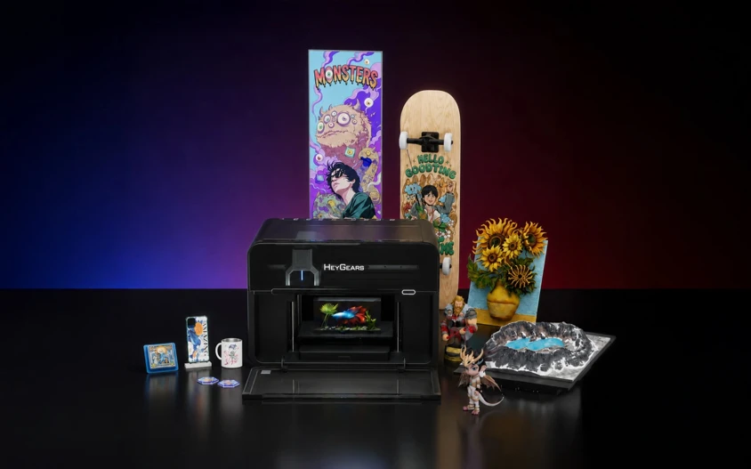 HeyGears G1 and G1X: Full-Color 3D Printing Gets a Desktop Price