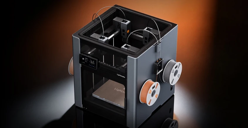 LightMake L4: Four Independent Toolheads on Linear Motors, From $1,099